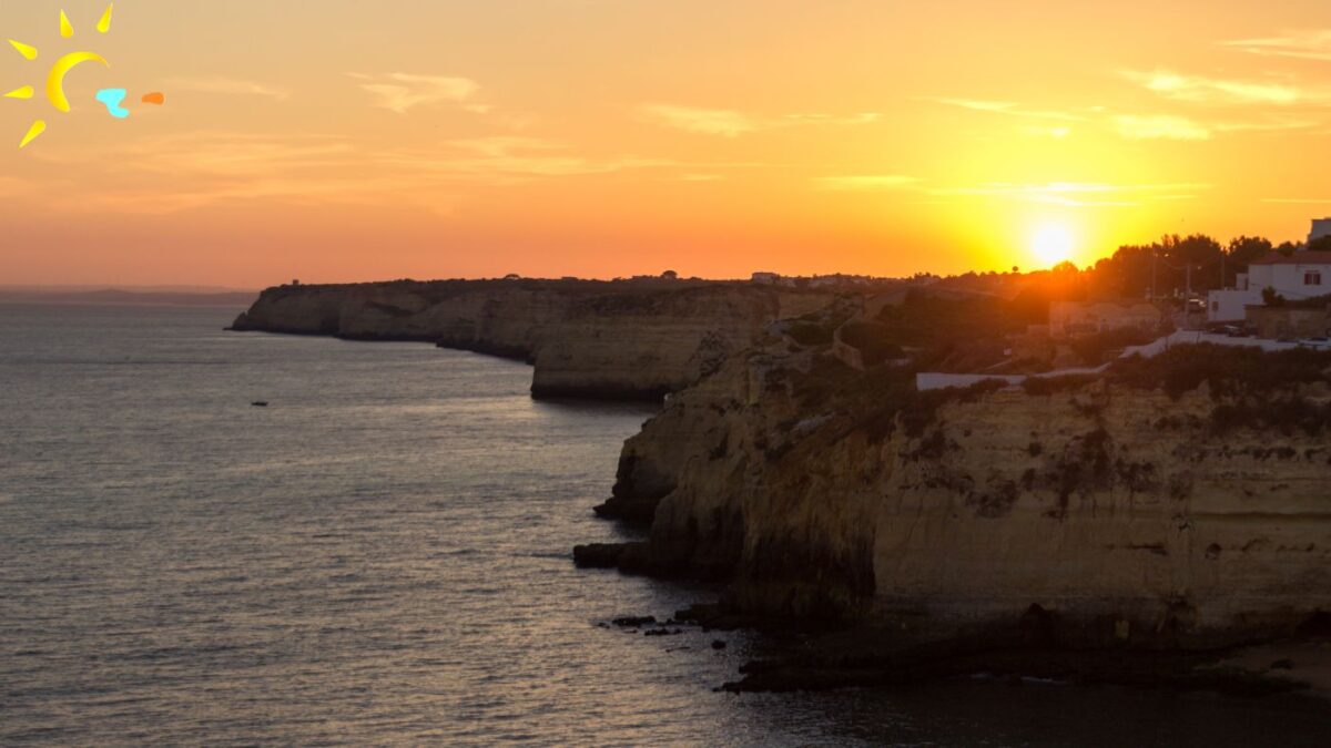 algar seco sunset